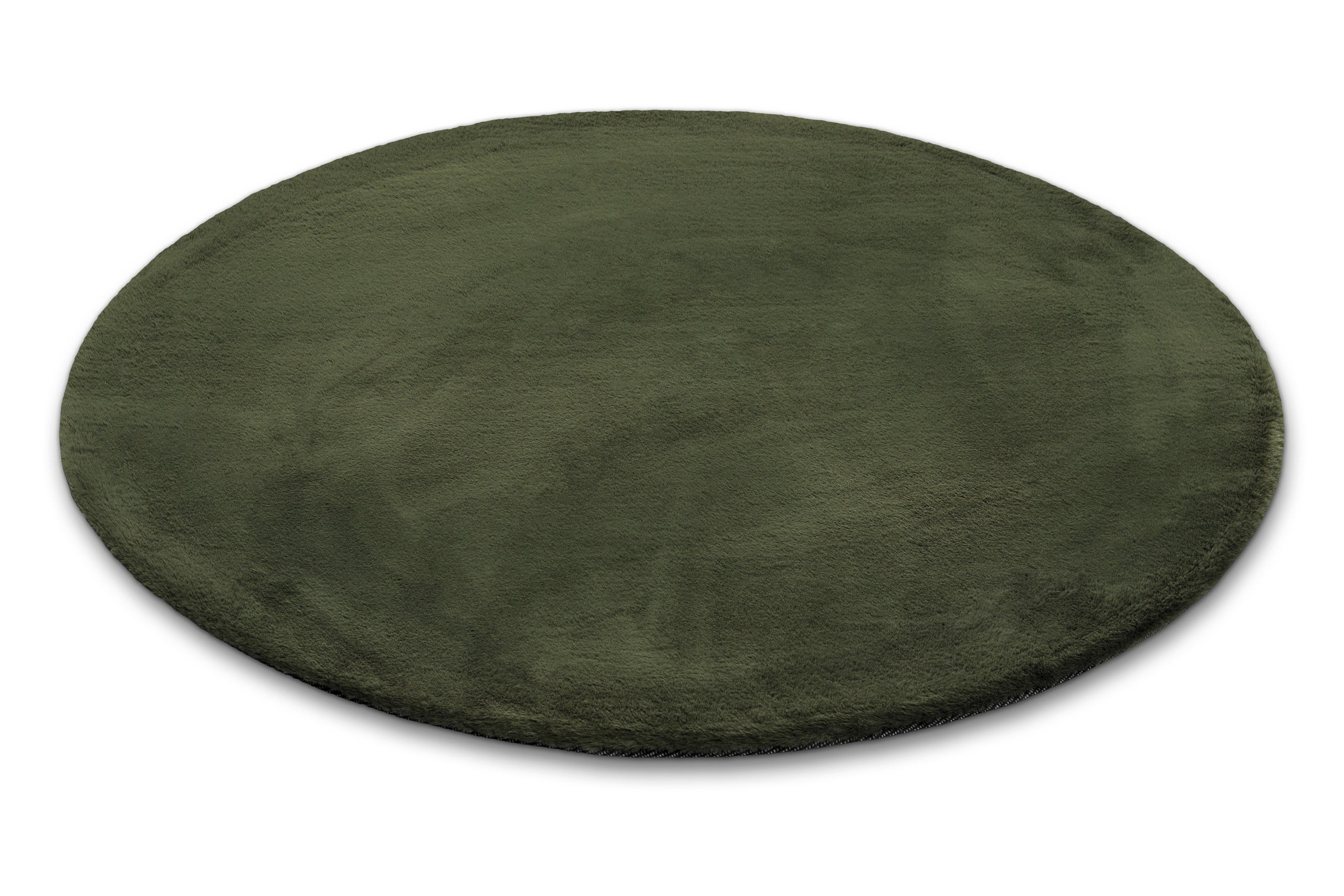weconhome-basics-anna-kunstfell-teppich-rund-olive image 4