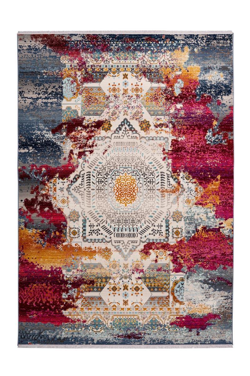 kayoom-anouk-925-vintage-teppich-mit-weichen-fransen image 5