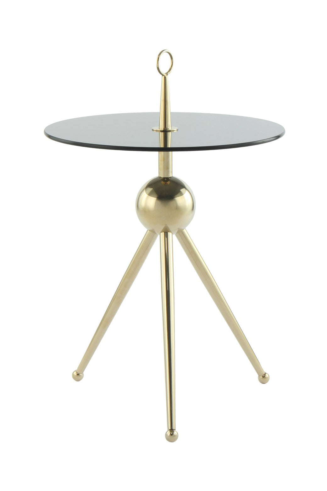 kayoom-ontario-325-beistelltisch-edelstahl-glas-luxus-design image 1