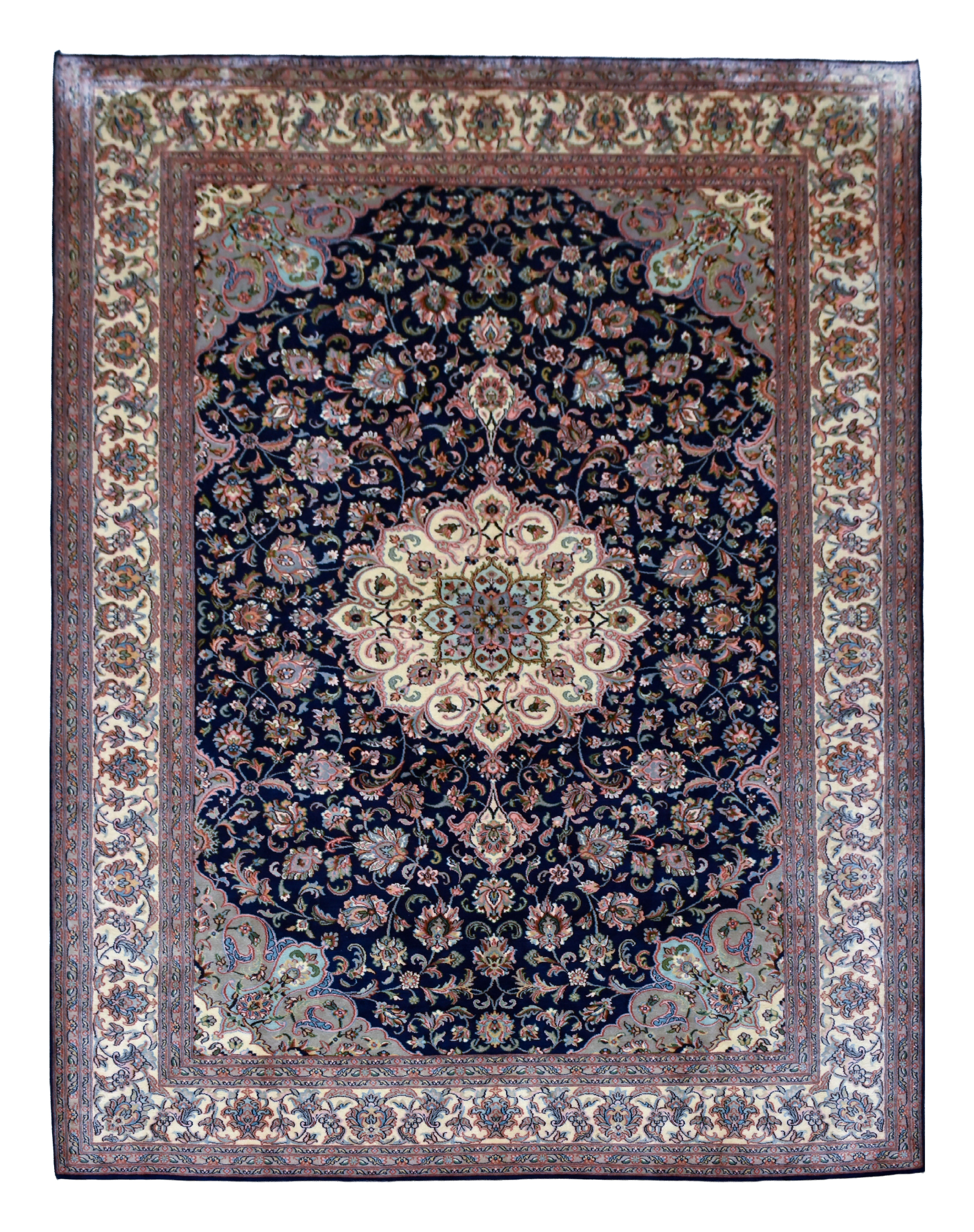 kayoom-kashan-12331-multi-teppich-186x282-cm-handgewebter-orient-design-teppich image 1