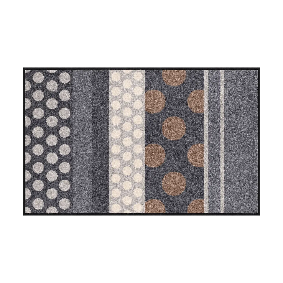 salonloewe-glamour-dots-grau-teppich-75-x-120-cm image 1