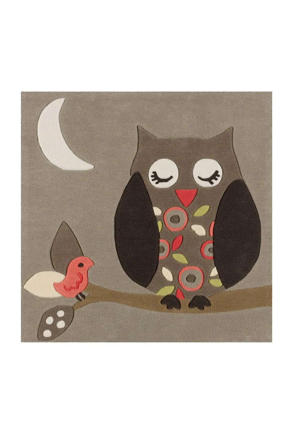 kayoom-joy-4190-bunter-motivteppich-pflegeleichter-acrylflor-mit-modernem-design image 1