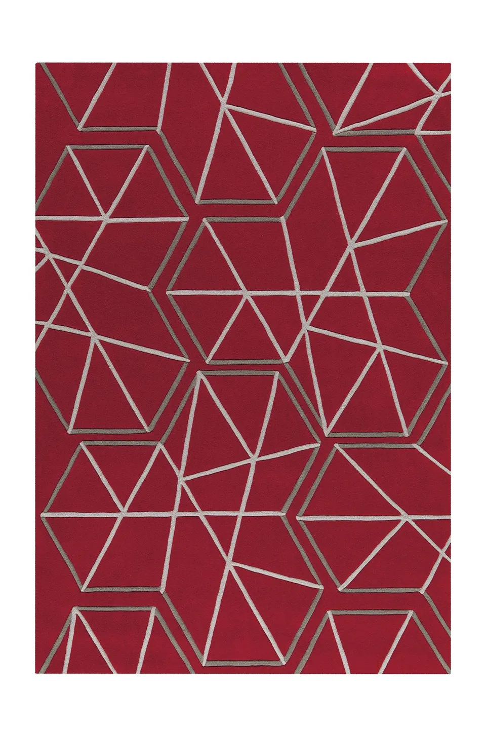 kayoom-spirit-3112-kurzflorteppich-modernes-design-pflegeleichtes-acryl-r-ckseit image 1