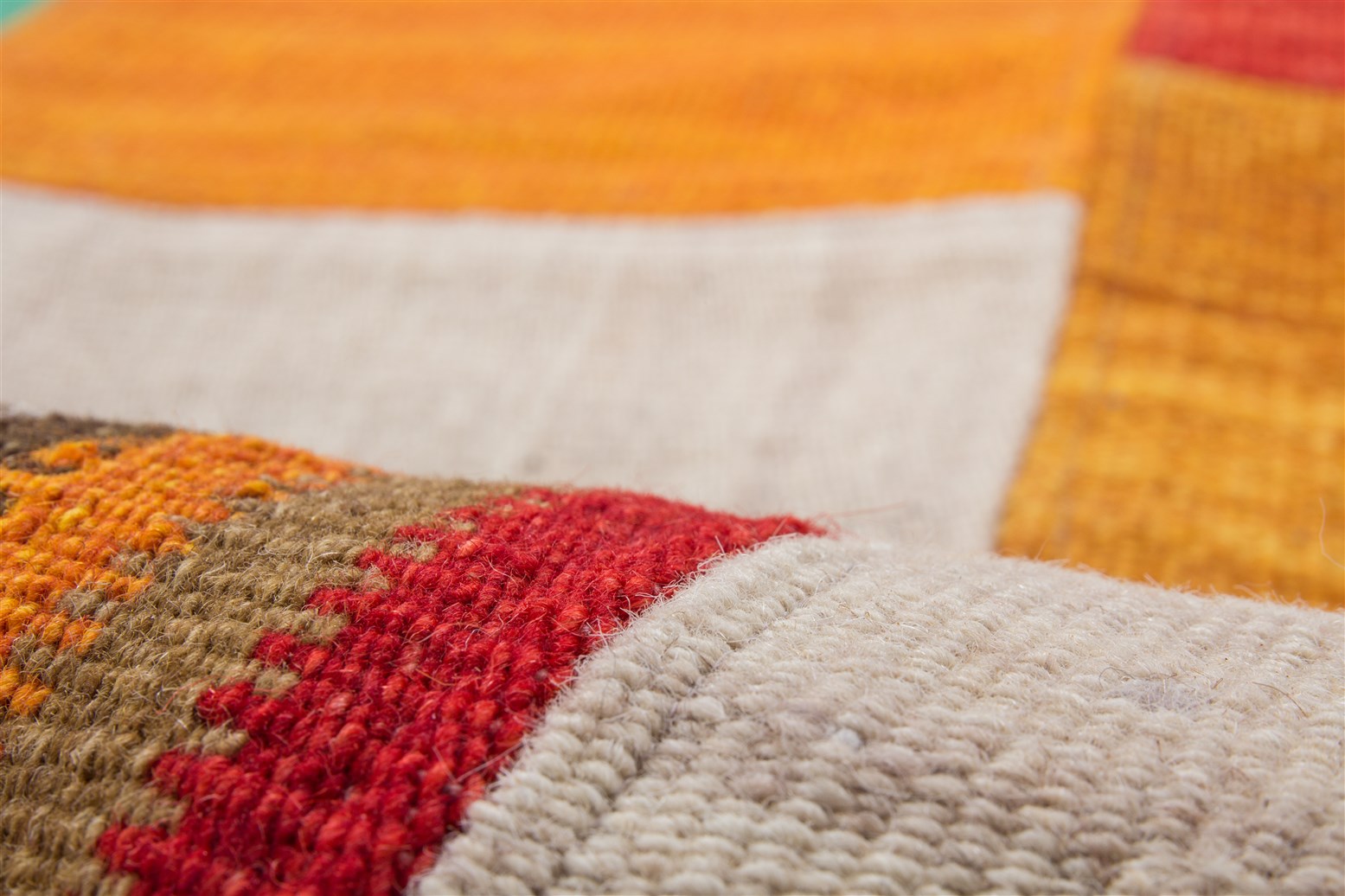 kayoom-radical-210-naturteppich-patchwork-kilim-handgefertigt-wolle-baumwolle image 2