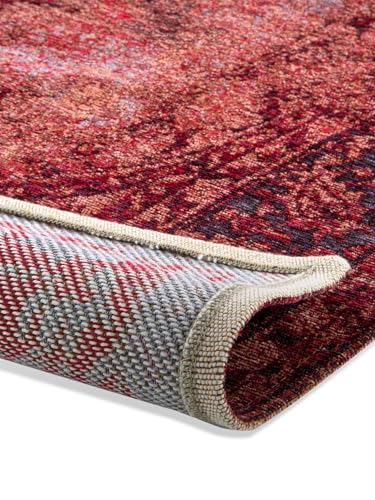 benuta-flachgewebeteppich-tosca-rot-75x165-cm-74-polyester-25-baumwolle-vintage- image 8