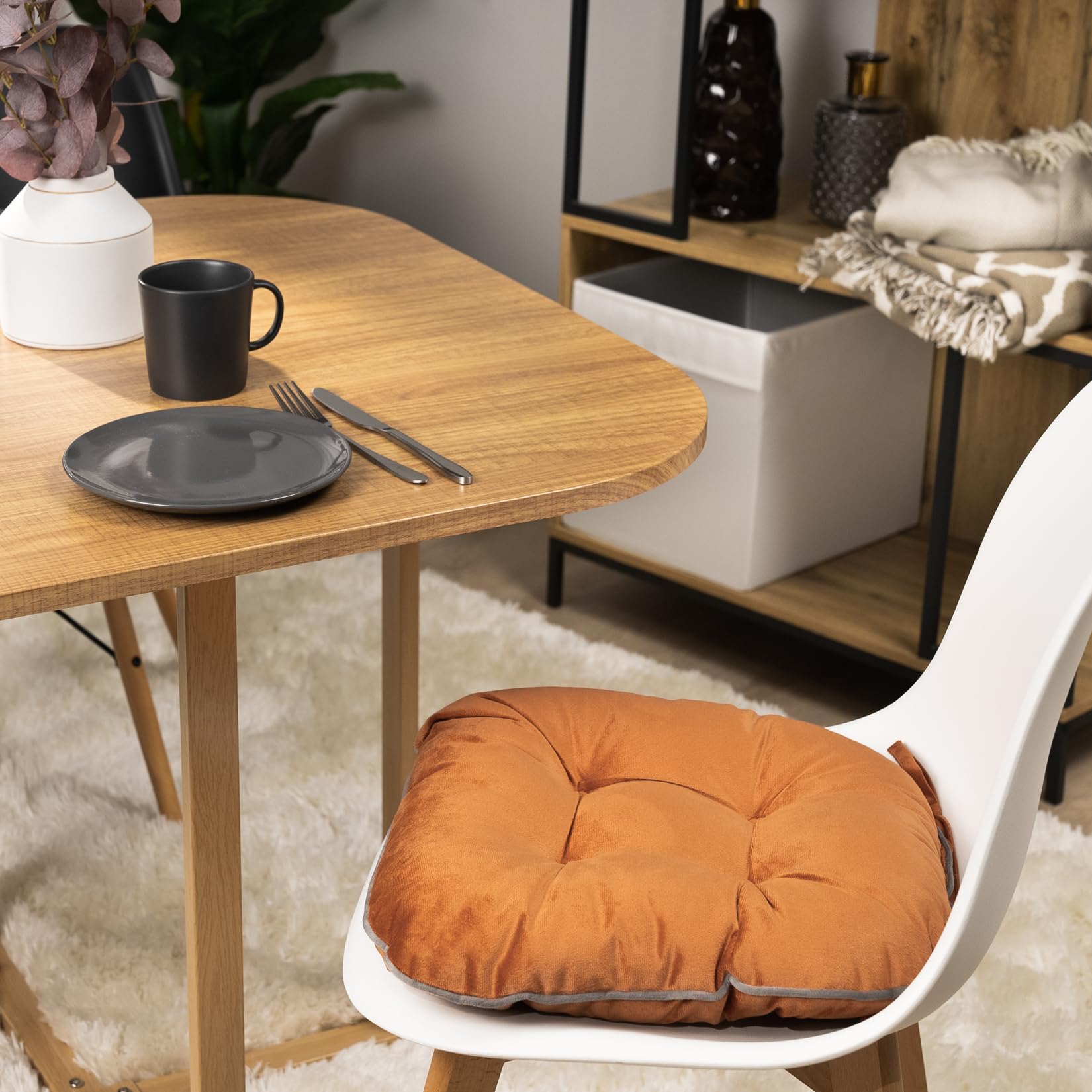 paco-home-sitzkissen-mit-befestigungsb-ndern-40x40-cm-stuhlkissen-indoor-2er-set-6 image 3