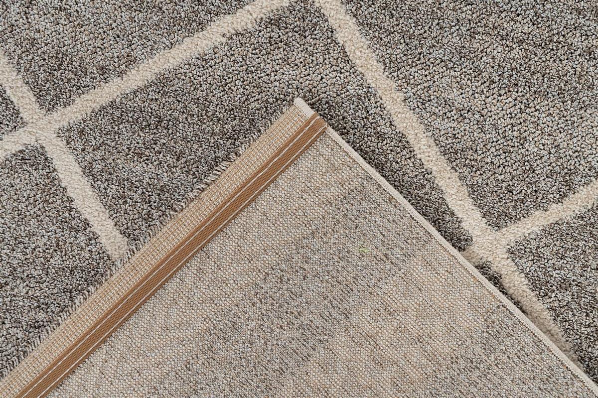 kayoom-rhombus-225-moderner-kurzflorteppich-mit-grafischem-rautenmuster-pflegele image 5