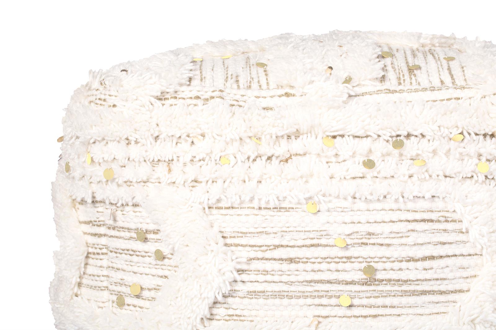 kayoom-bohist-425-pouf-boho-stil-fransen-quasten-sitzhocker image 5