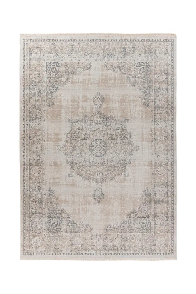 kayoom-milan-125-kurzflorteppich-orientalischer-vintage-look-436-800-points-qm-5 image 1