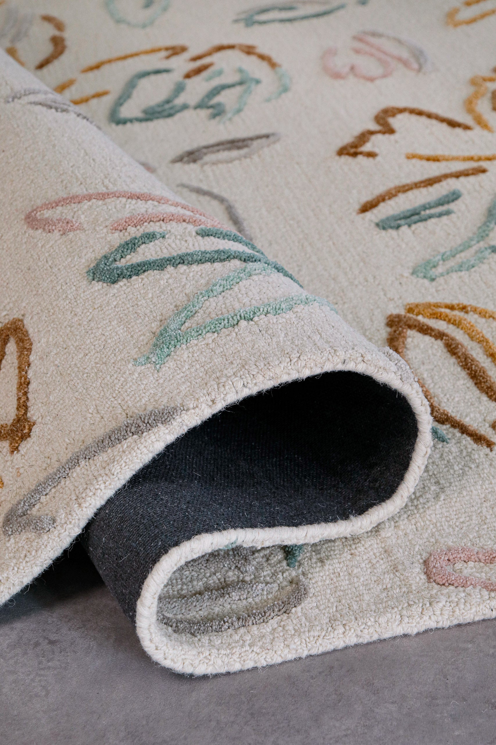weconhome-vee-kurzflorteppich-creme-wei-schurwolle image 7
