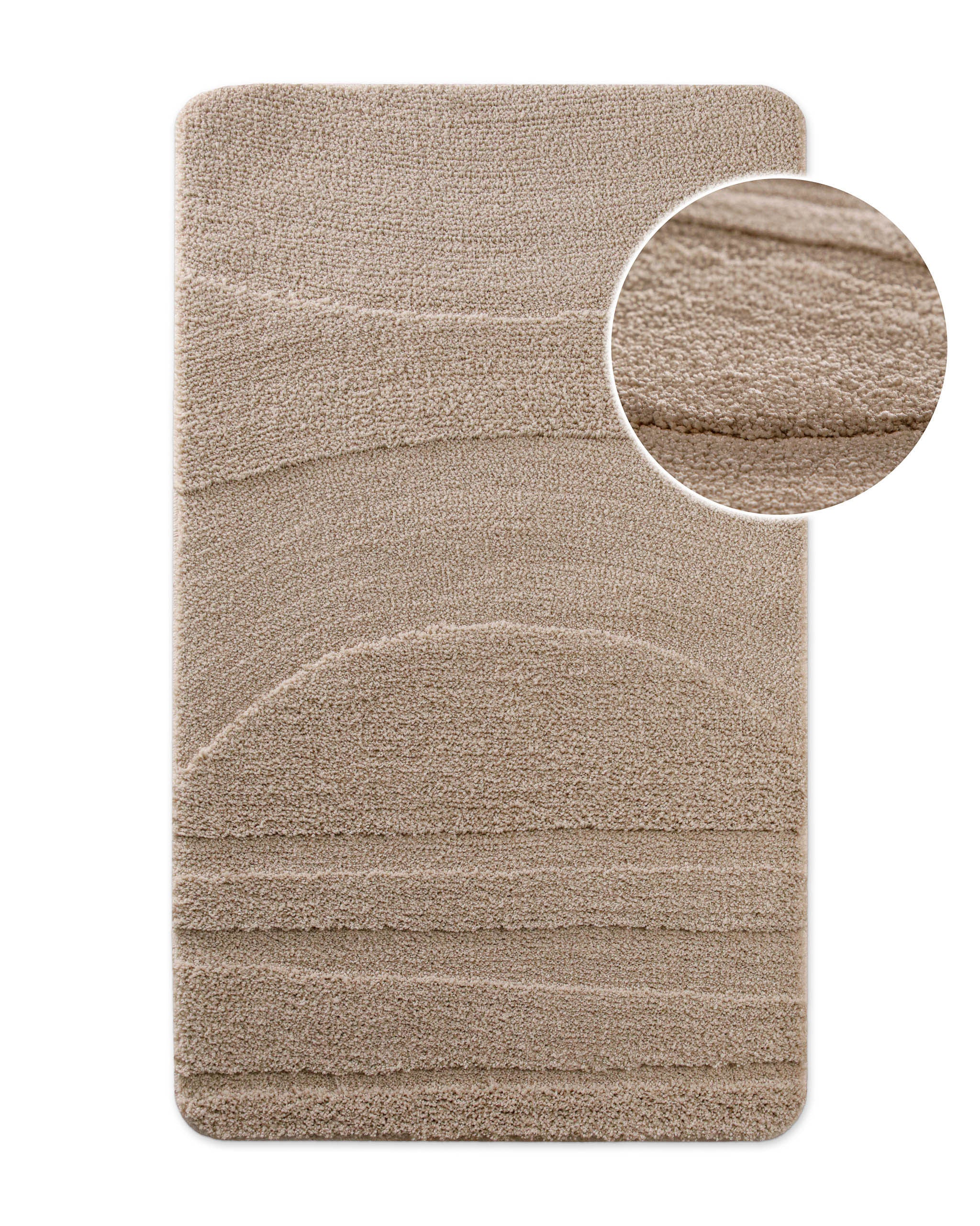 bathking-by-weconhome-marc-badteppich-sand-beige-rutschhemmend-waschbar image 1