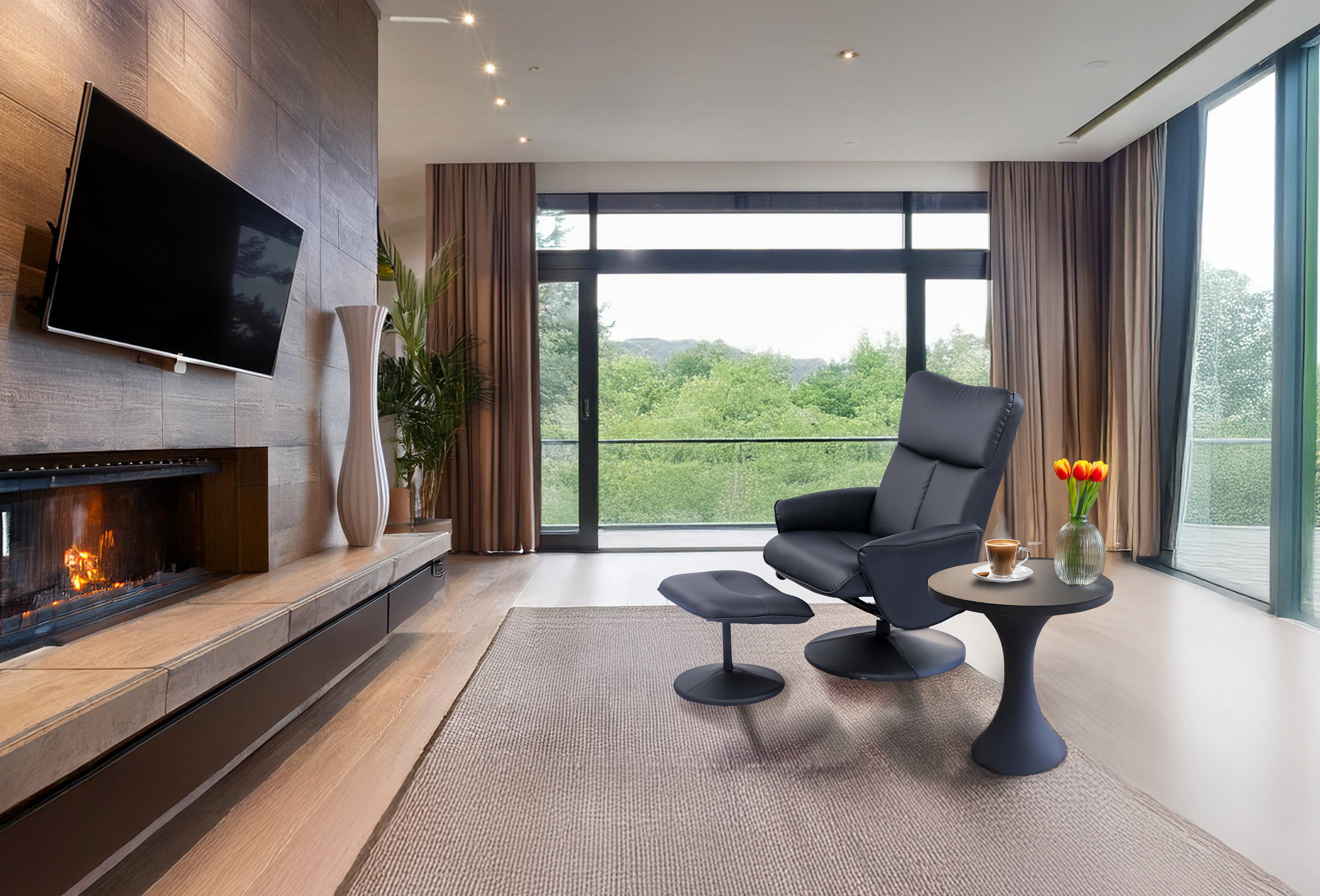 kayoom-sessel-leandra-160-relaxliege-mit-hocker-in-lederoptik image 6