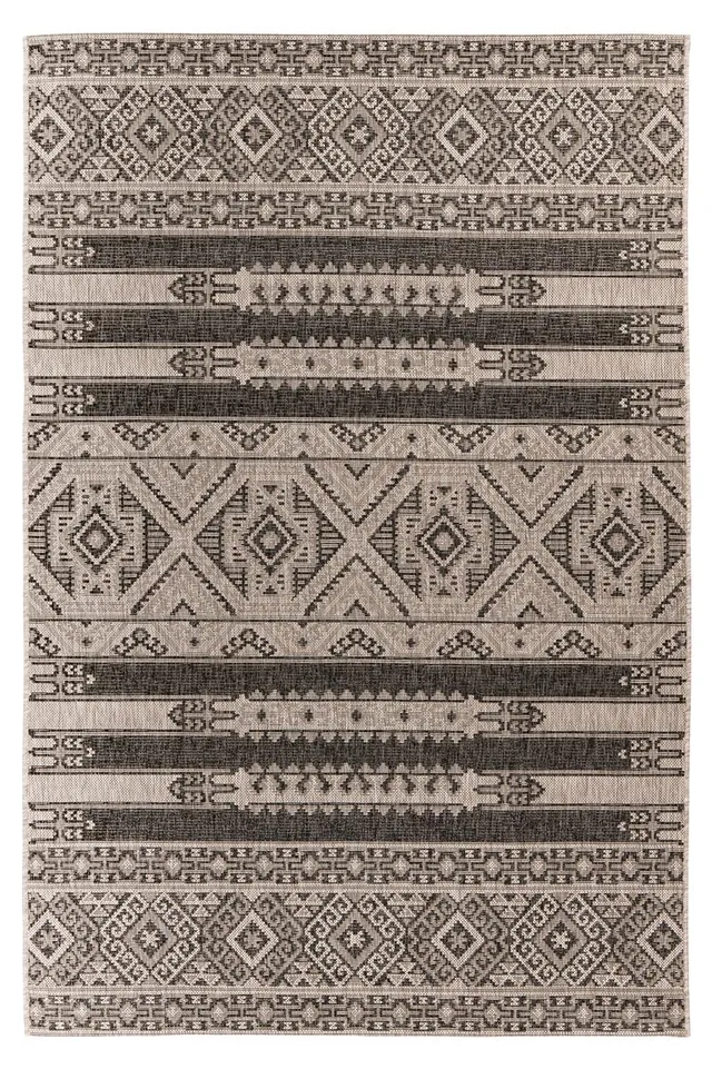 kayoom-nautic-886-flachgewebter-teppich-polypropylen-rautenmuster-7-mm-gesamth-h image 1