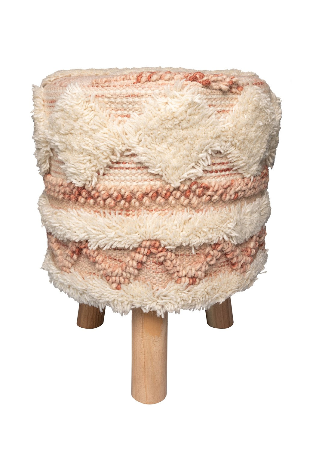 kayoom-hocker-bohist-225-boho-style-mit-fransen-und-quasten image 1