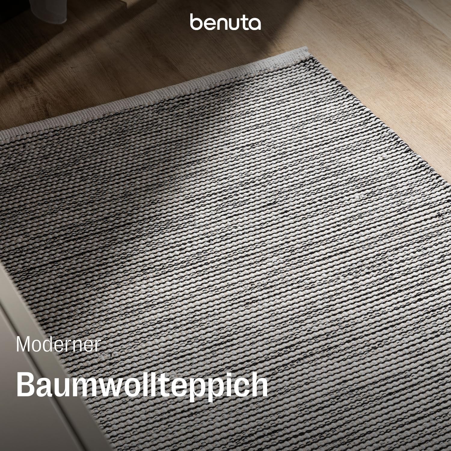 benuta-basic-teppich-ron-handgewebt-baumwolle-beige-schwarz-70x200-cm-l-ufer image 3