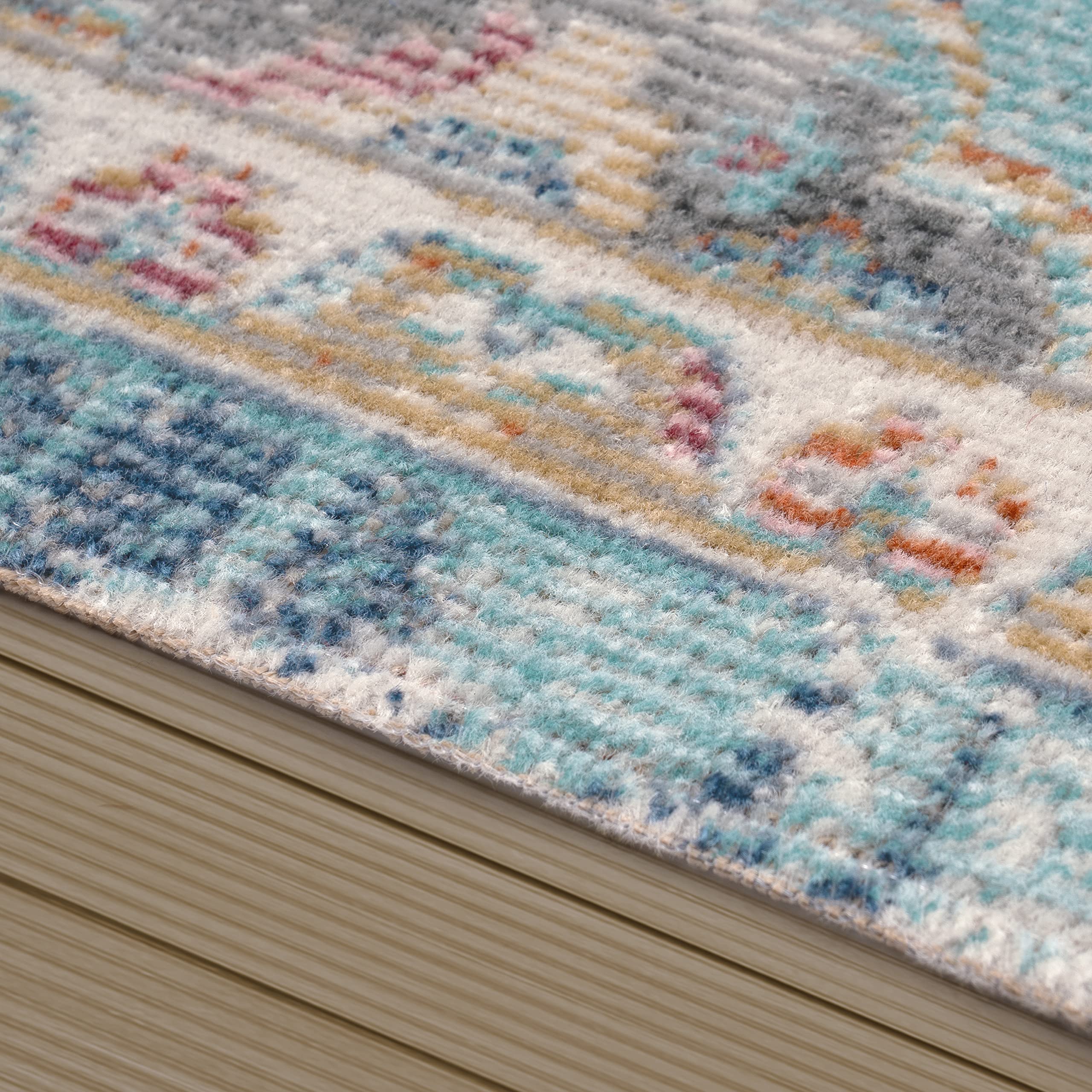 paco-home-aachen-outdoor-teppich-blau-beige-60x100-cm image 2