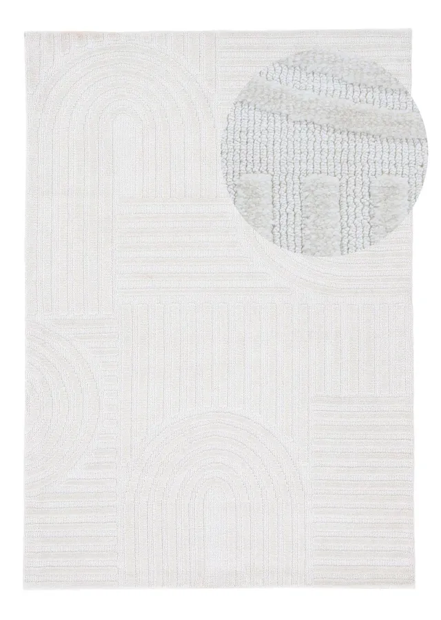 carpetfine-teppich-holly-weicher-kurzflorteppich-creme-80x150-cm-rechteckig-f-r- image 1