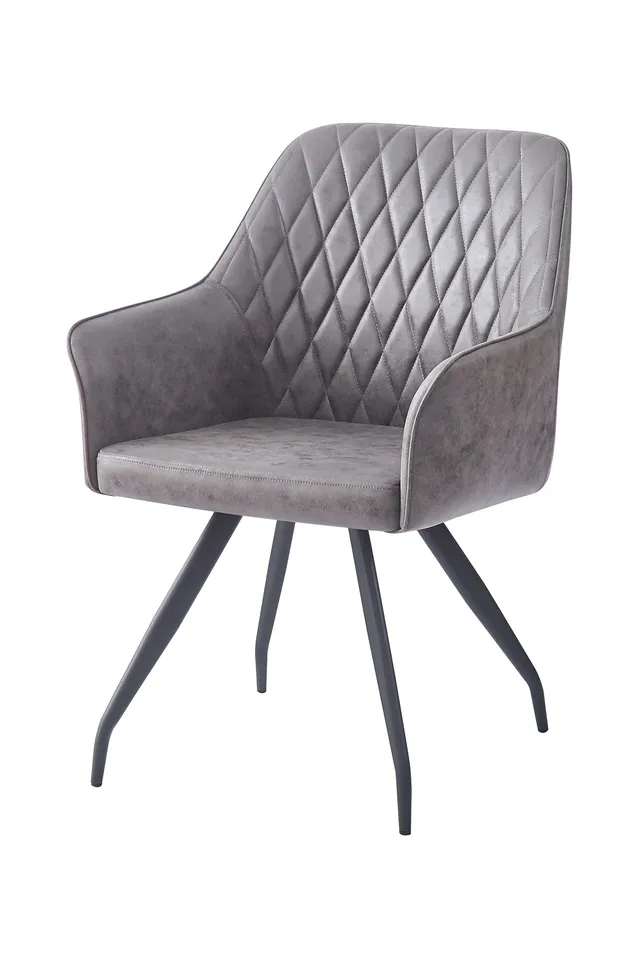 kayoom-amber-225-stuhl-design-stuhl-mit-gesteppter-r-ckenlehne-und-eisengestell image 1
