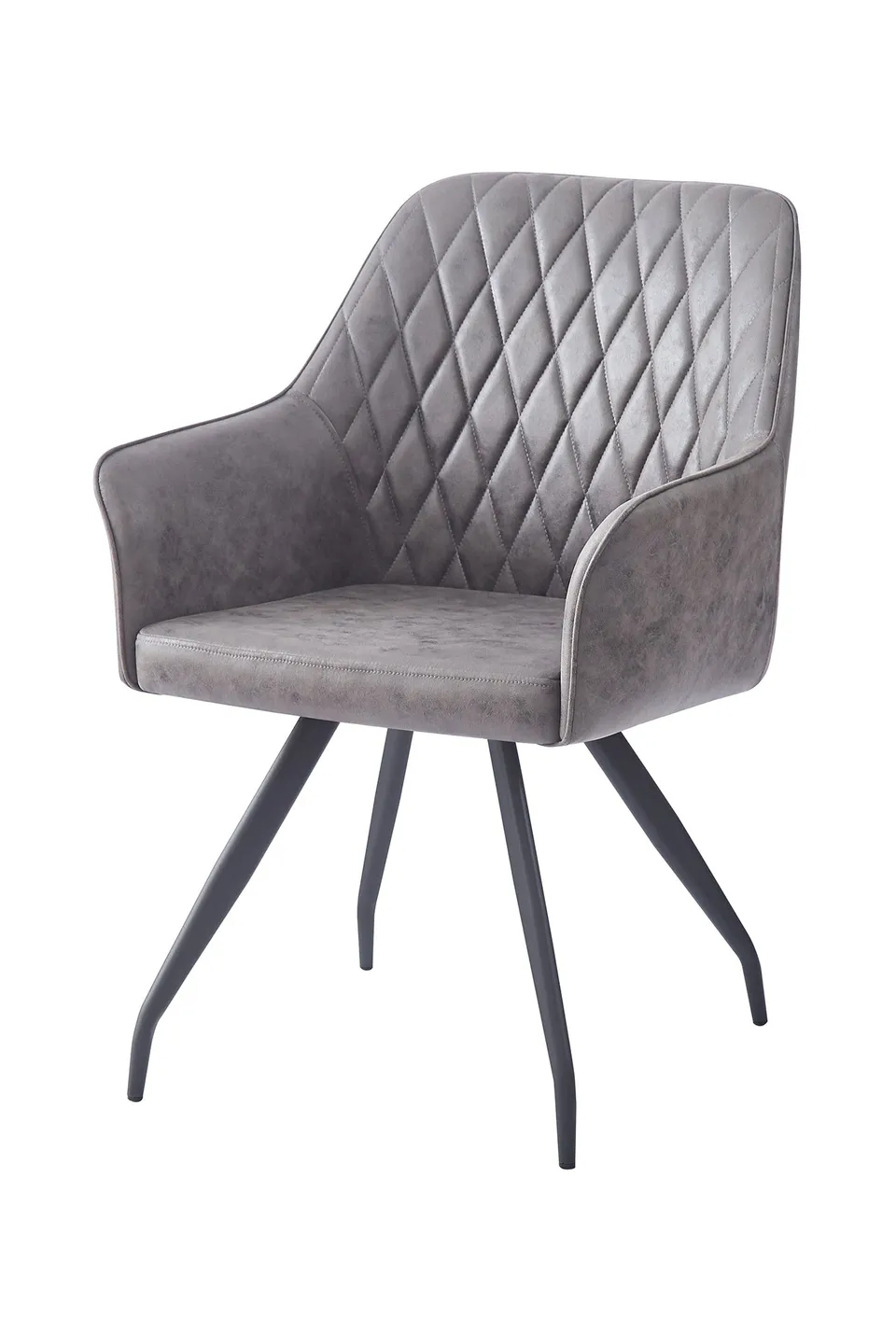 kayoom-amber-225-stuhl-design-stuhl-mit-gesteppter-r-ckenlehne-und-eisengestell image 1