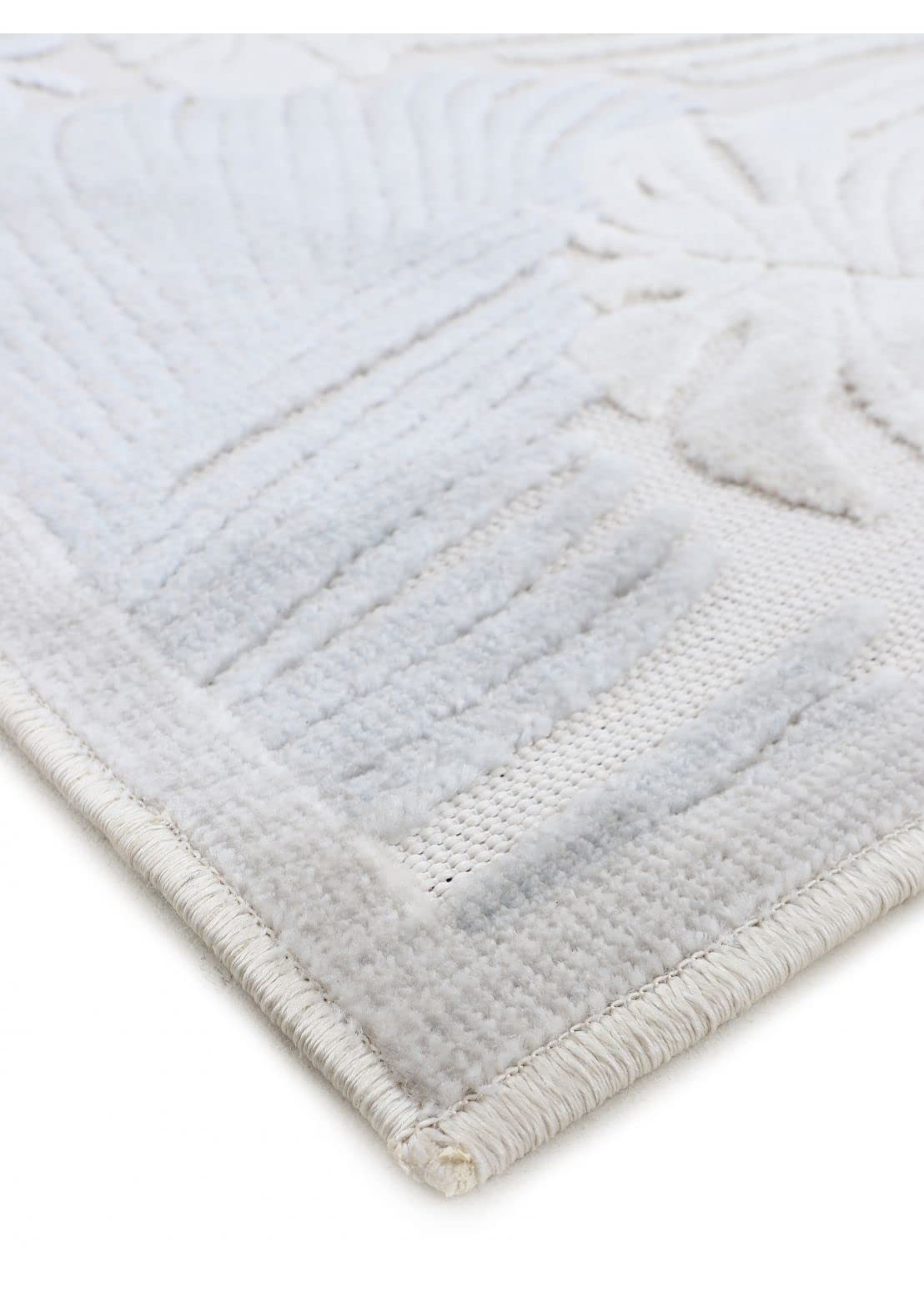 carpetfine-deja-rund-beige-100-cm-in-outdoor-teppich image 4