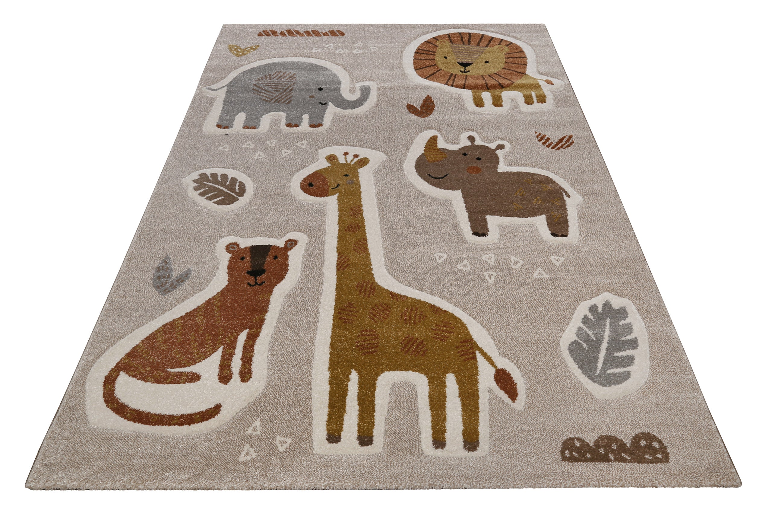 smart-kids-kinderteppich-nala-friends-sand-beige-dschungel image 3