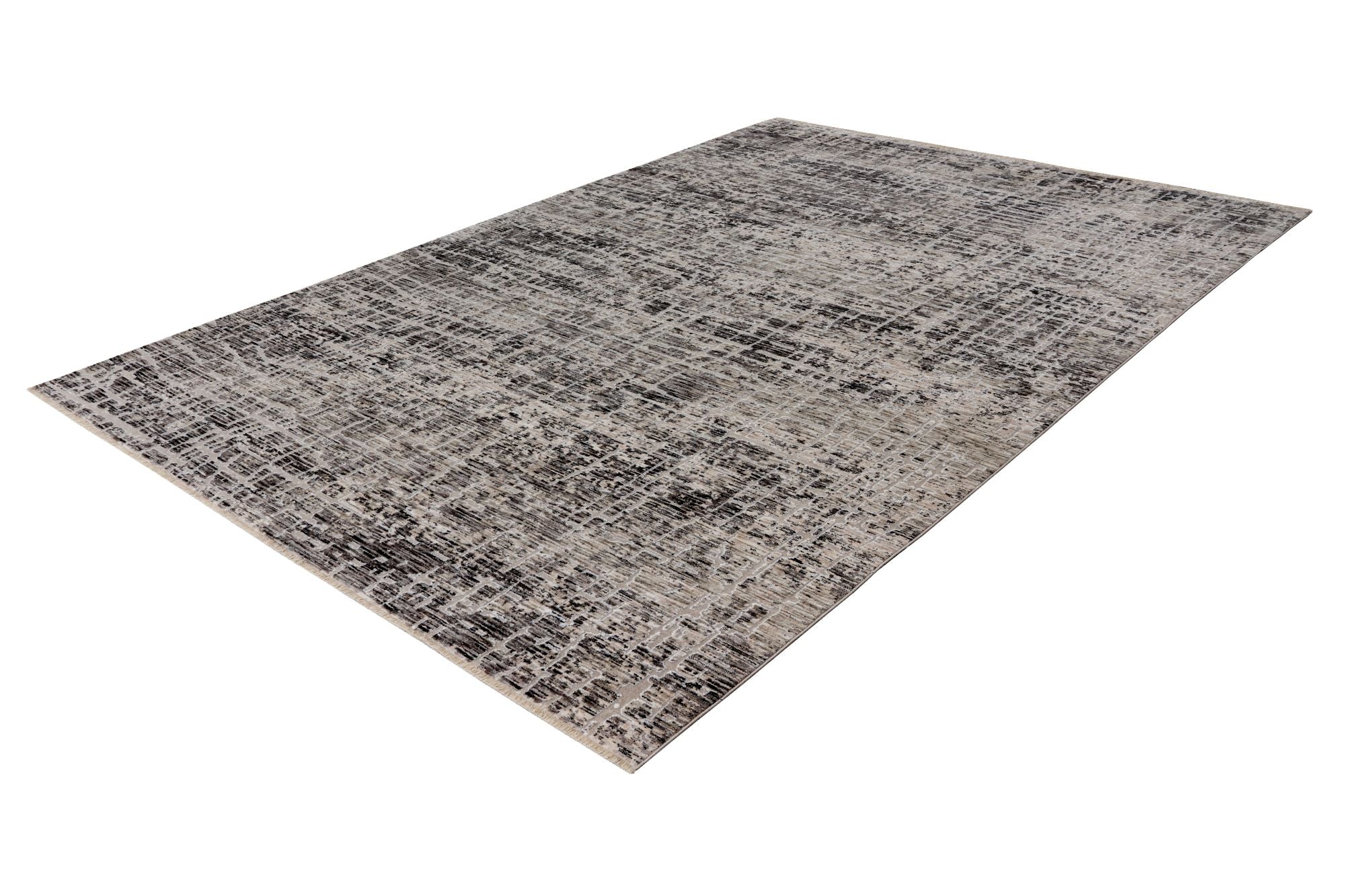kayoom-amora-260-grau-moderner-kurzflorteppich-11-mm-florh-he-polyester image 2