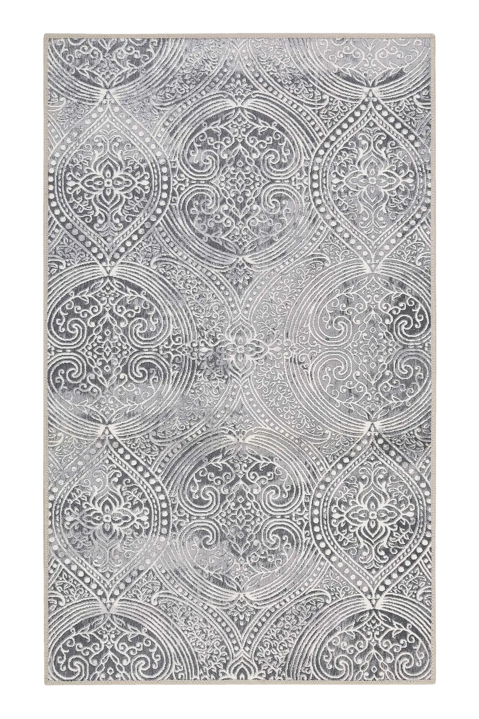 weconhome-louis-badteppich-grau-vintage-gewebt image 1