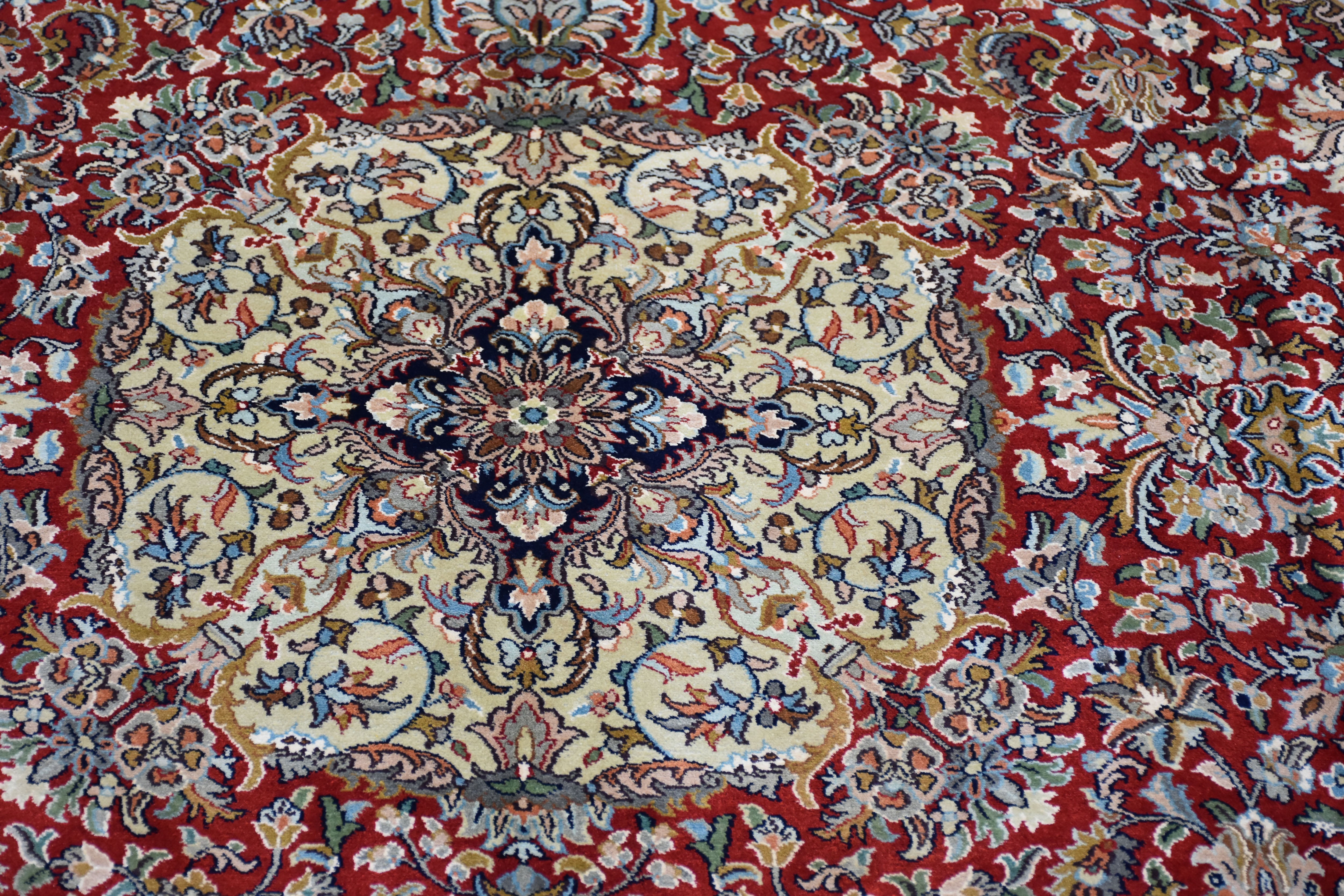 kayoom-kashan-7465-multi-handgewebter-orient-teppich-169-cm-x-260-cm image 4