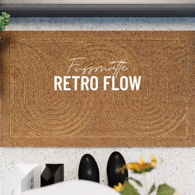 weconhome-retro-flow-fu-matte-kokos-natur-eckig image 1