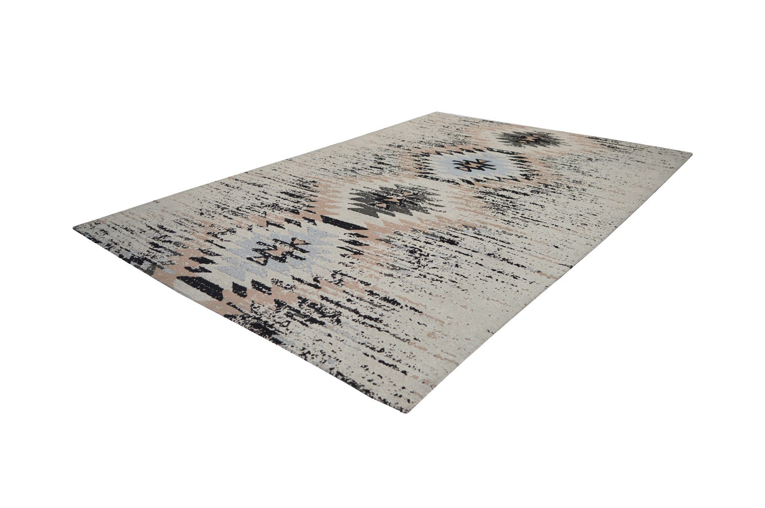 kayoom-solitaire-210-wollteppich-flachflor-handgefertigt-casablanca-design image 2