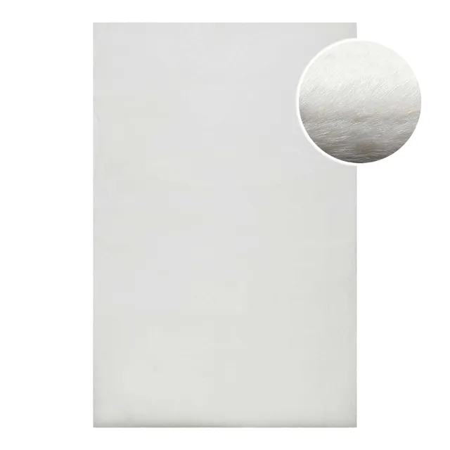 weconhome-basics-kunstfell-teppich-anna-wei-flauschiger-hochflor-aus-100-polyest image 1