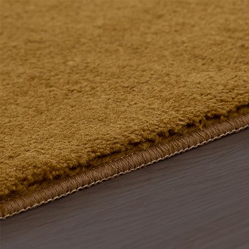 paco-home-style-kurzflor-teppich-senfgelb-200x280-cm image 8