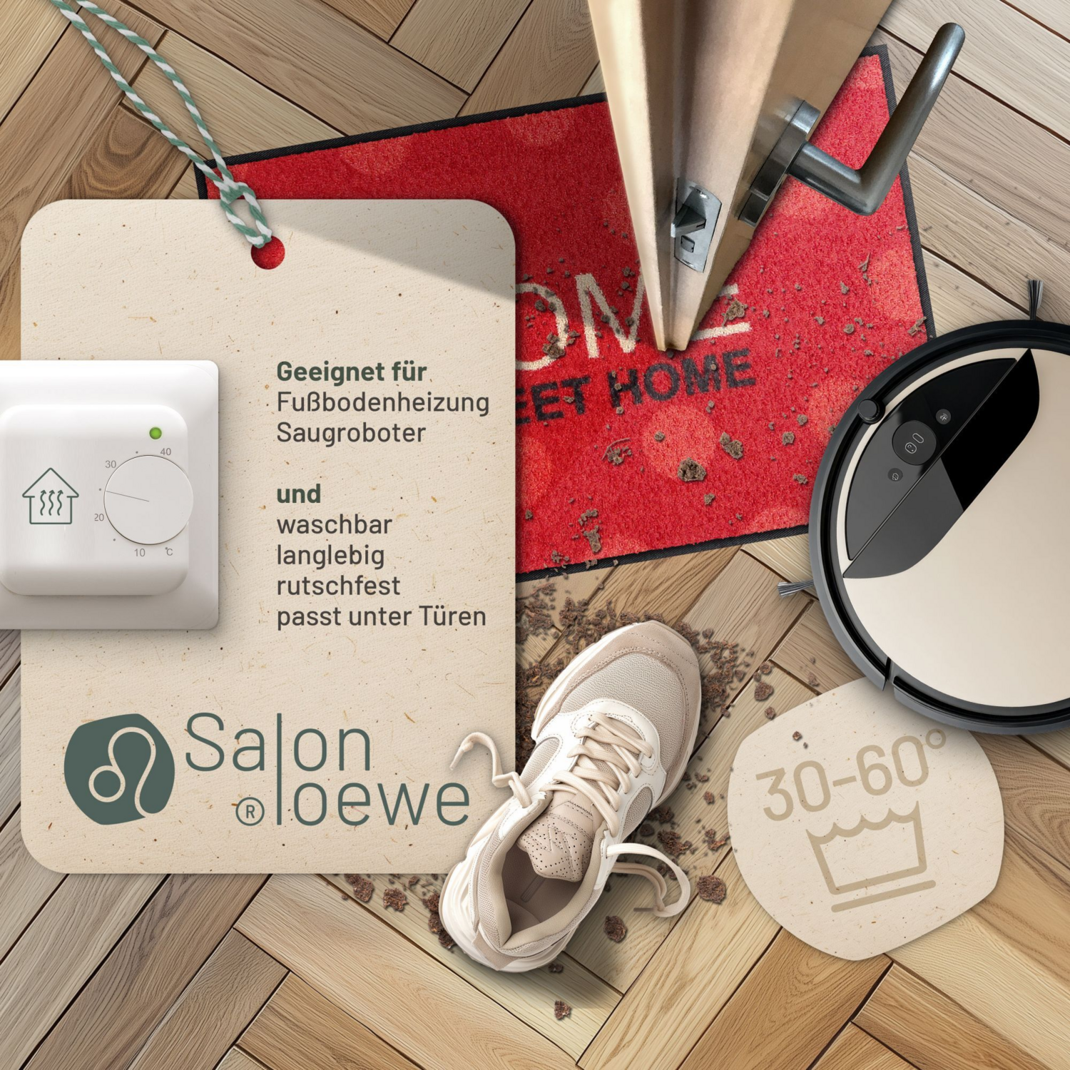 salonloewe-sweet-home-polka-eingangsmatte-50-x-75-cm-fr-hliches-polka-dot-design image 3