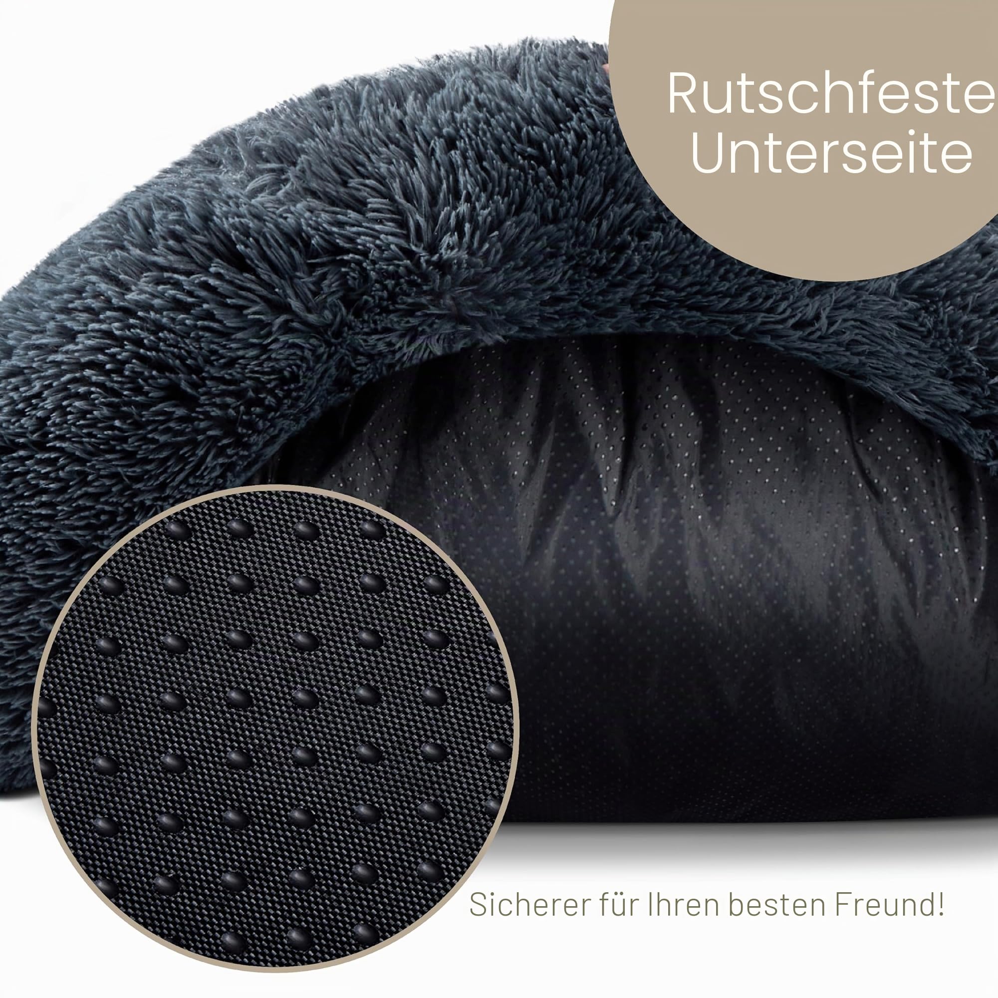 paco-home-pet-nest-donut-hundebett-katzenbett-beige-80-cm image 4