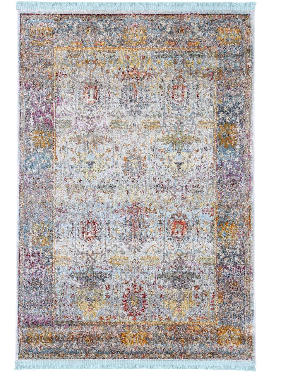 carpetfine-vintage-mala-teppich-gelb-80x150-cm-polypropylen image 1