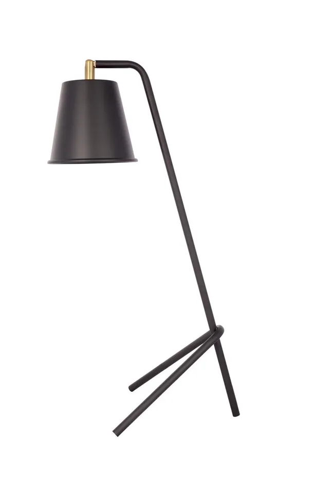 kayoom-mariti-1110-tischlampe-schwarz-mattes-design-blendfreies-licht-modern image 1