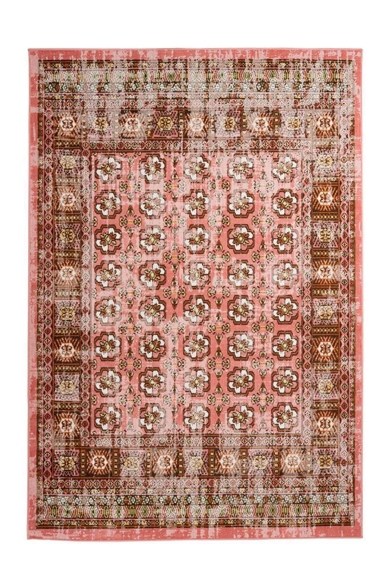 kayoom-ariya-625-vintage-teppich-mit-fransen-jute-r-cken image 1