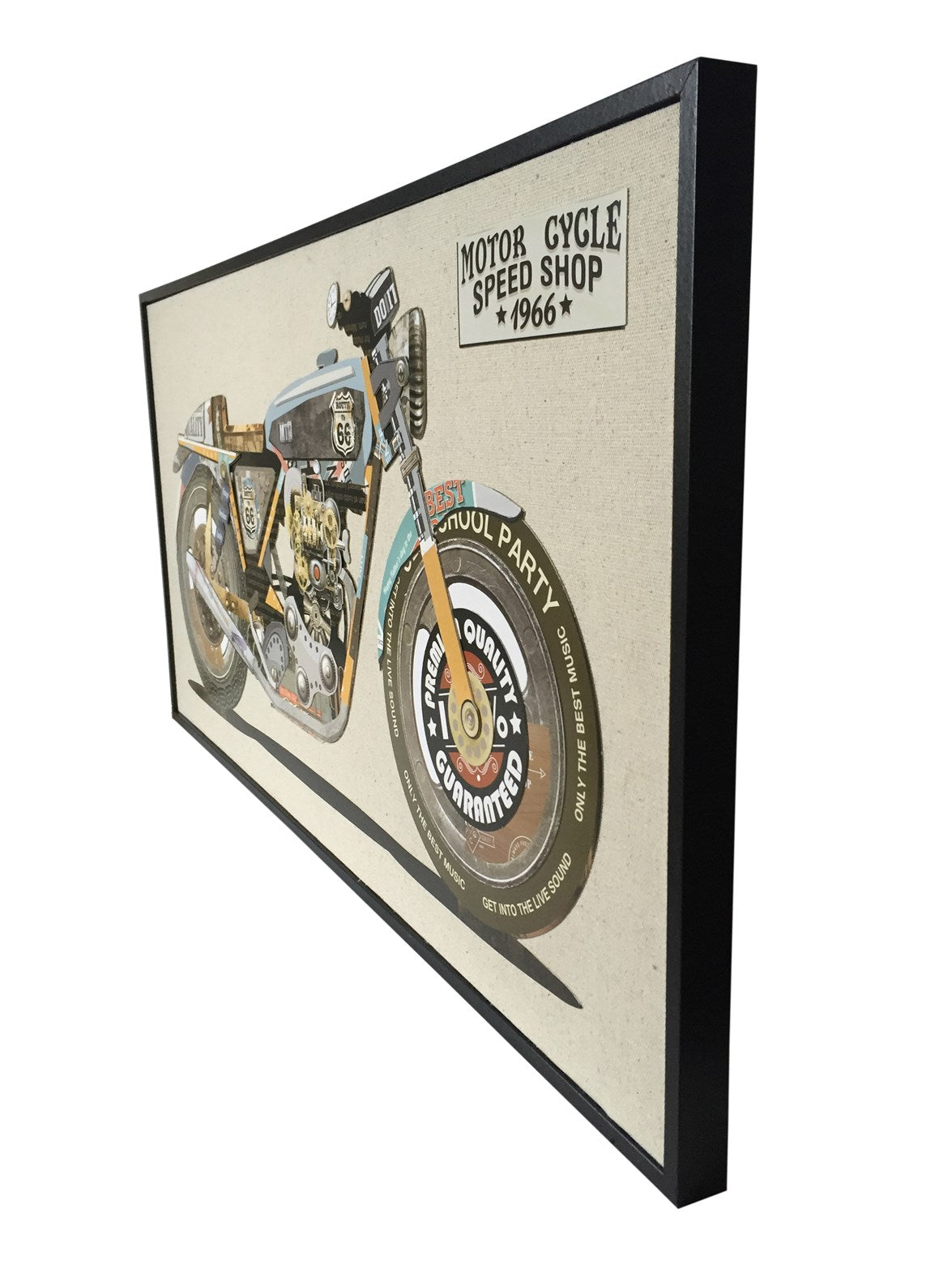 kayoom-papier-wandbild-motorrad-ii-82cm-x-42cm-vintage-pop-art-collage-mit-schwa image 3