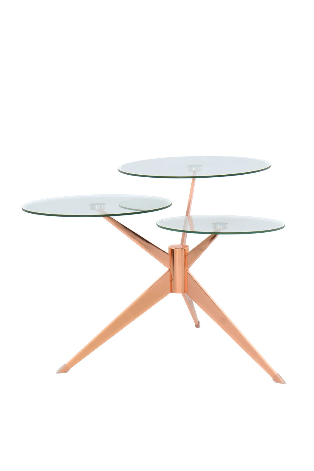 kayoom-beistelltisch-triplet-110-moderner-tisch-mit-drei-runden-versetzten-platt image 4