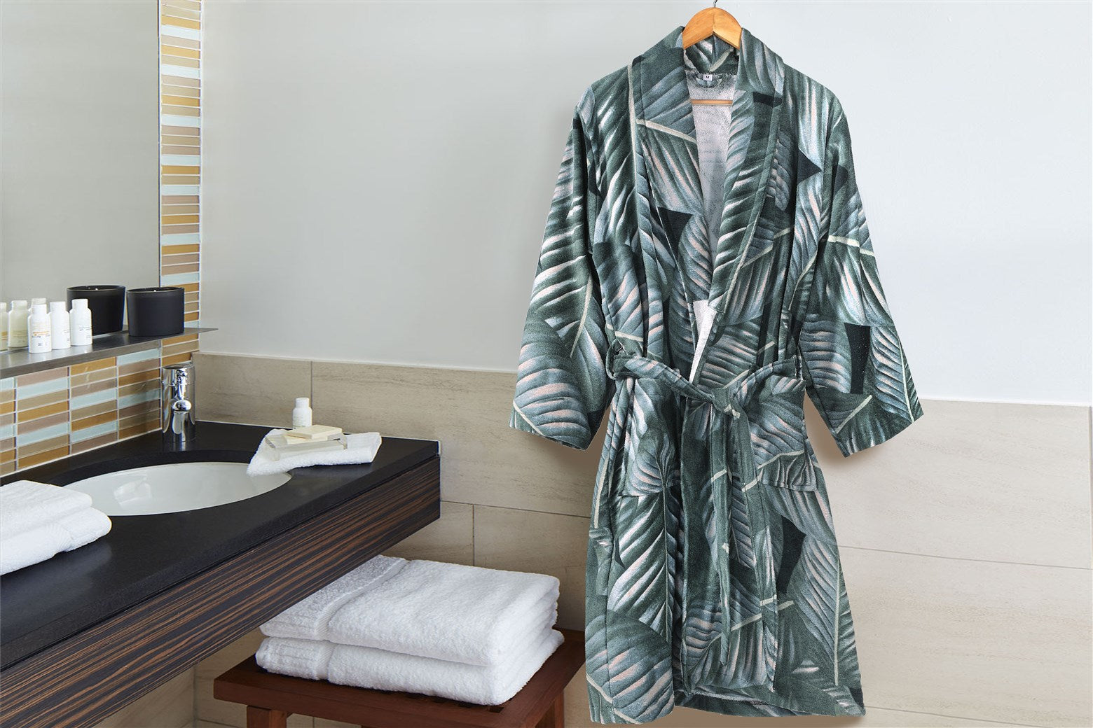 kayoom-tropical-125-unisex-bademantel image 2