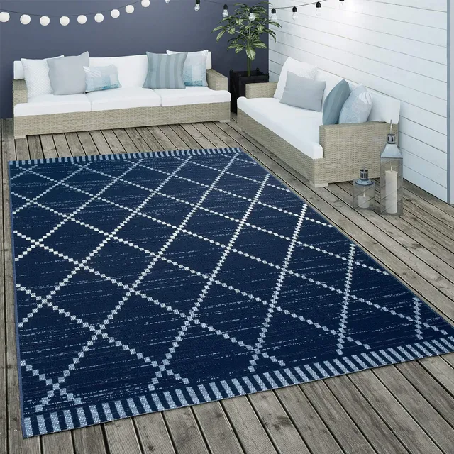 paco-home-aachen-in-outdoor-teppich-blau-wei-80x150-cm-flachgewebe image 1