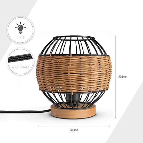paco-home-rattan-tischleuchte-boho-typ-5-natur-20-cm-e27 image 7