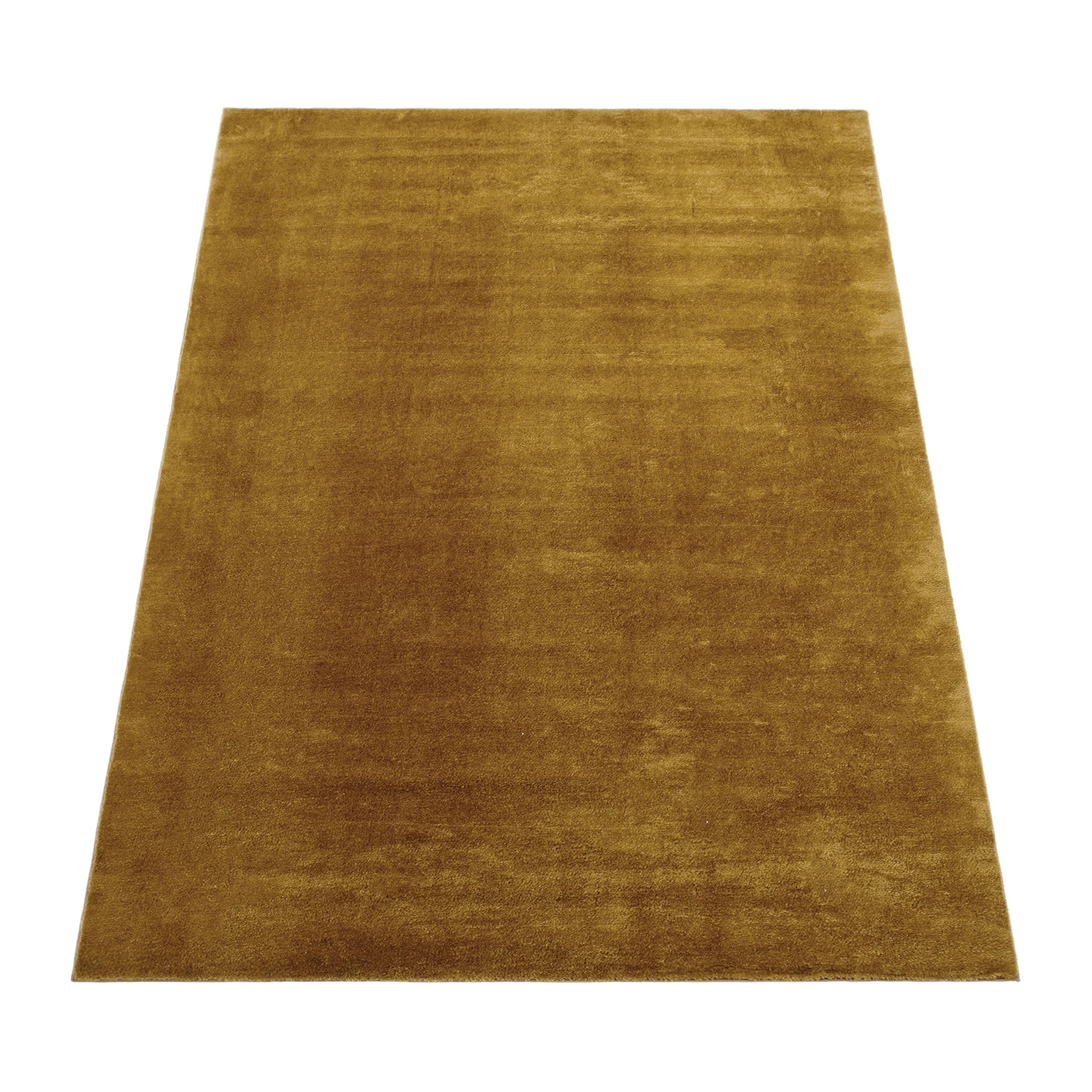 paco-home-style-kurzflor-teppich-senfgelb-200x280-cm image 5
