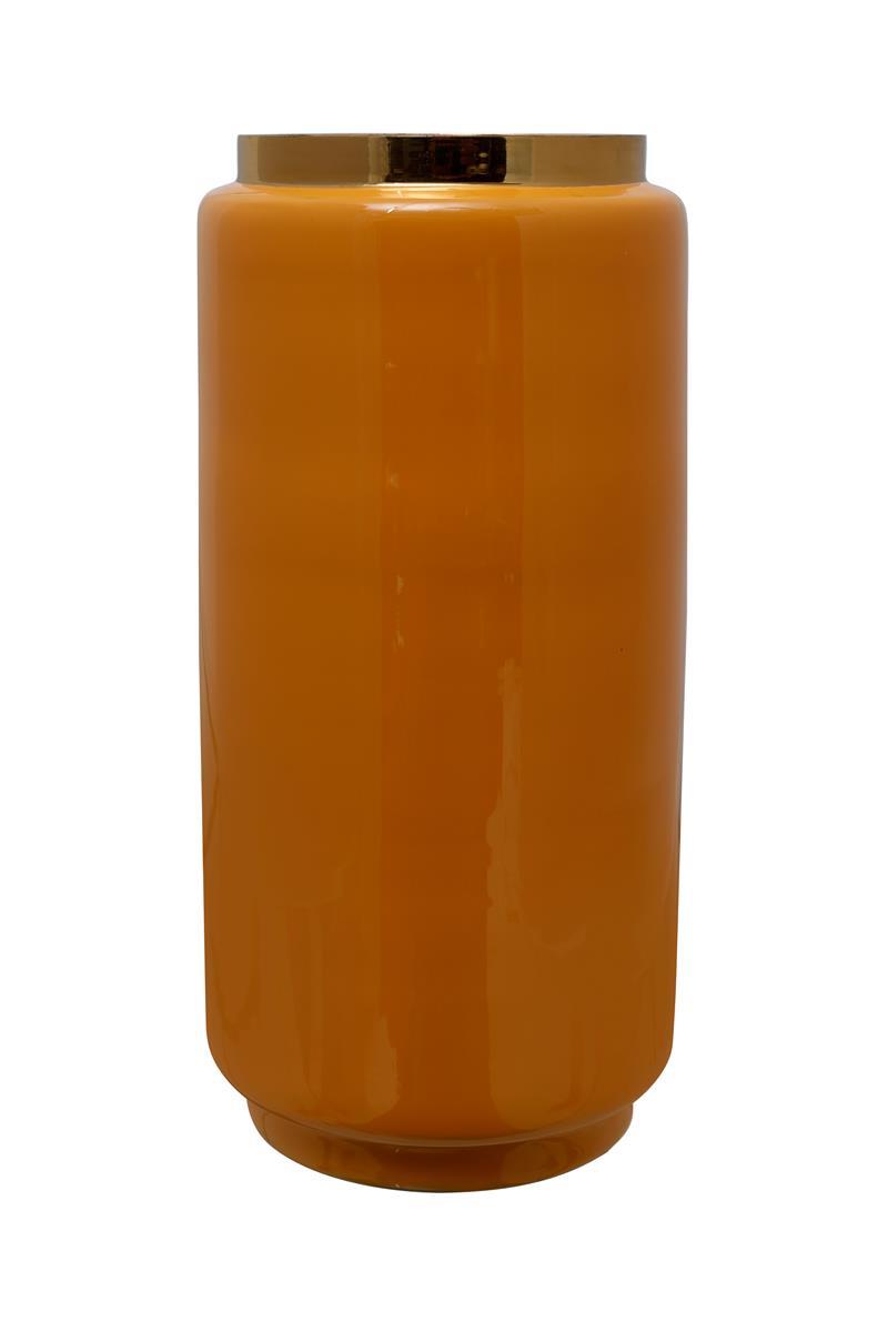 kayoom-vase-art-deco-455-kunstvolle-metallvase-im-art-deco-stil-dekovase-f-r-woh image 1