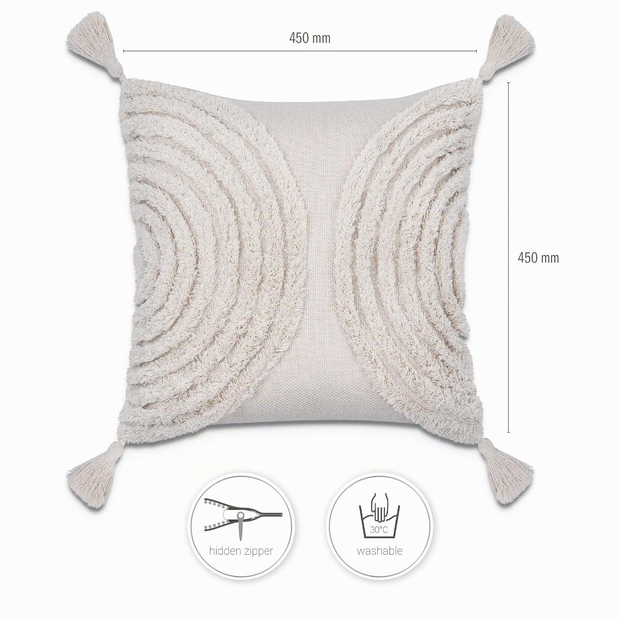 paco-home-boho-kissenbezug-mit-quastenfransen-creme-single image 3