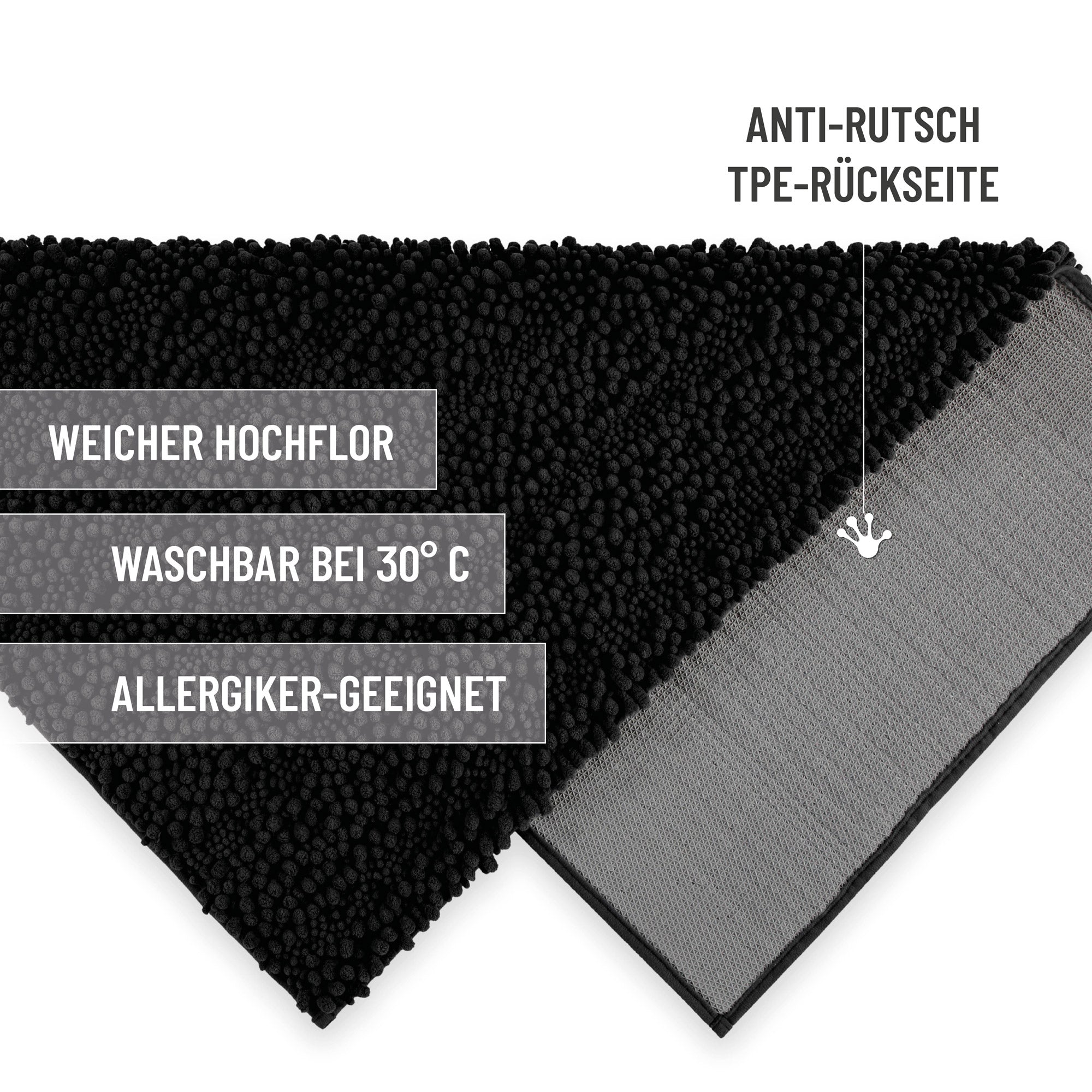 weconhome-basics-benno-badteppich-schwarz-chenille image 6