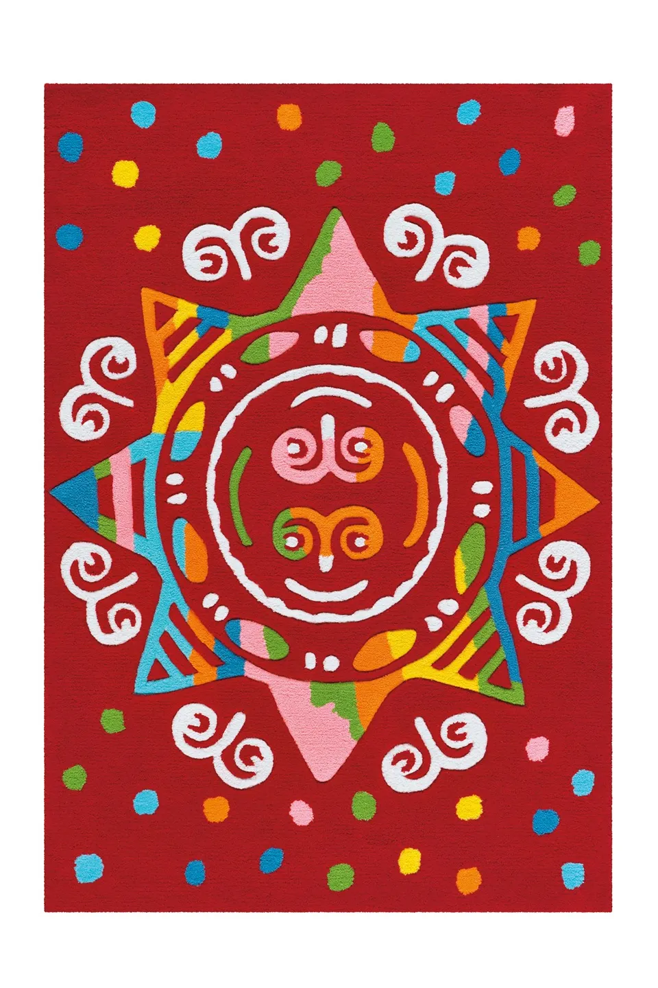 kayoom-spirit-glowy-3145-kinderteppich-mit-leuchtendem-garn image 1