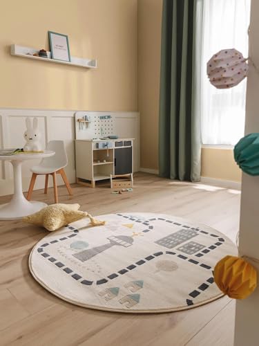 benuta-lytte-kinderteppich-juno-beige-120-cm-rund-kunstfaser-pflegeleicht-f-r-ki image 8