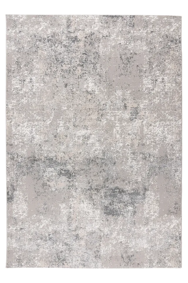 kayoom-tasteful-125-robuster-kurzflorteppich-in-silber-11-mm-florh-he-2000-g-m-p image 1
