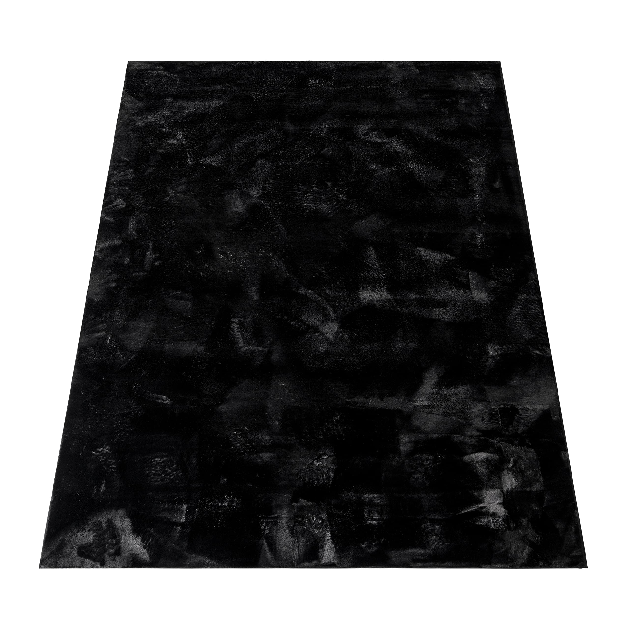 paco-home-teppich-teddy-schwarz-kunstfell-shaggy-160x220-cm image 5